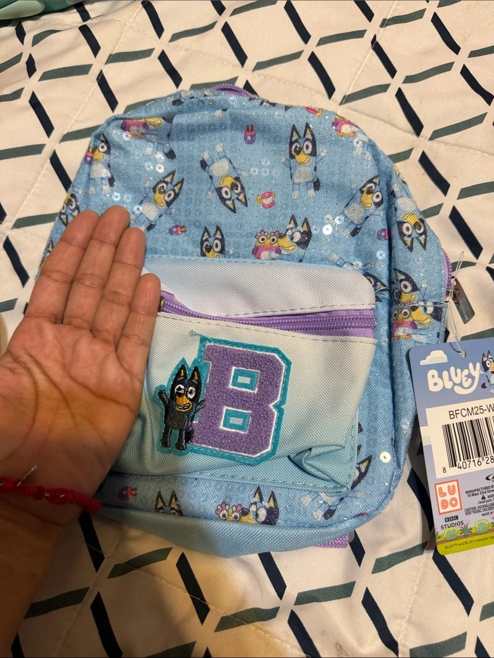 Bluey light blue